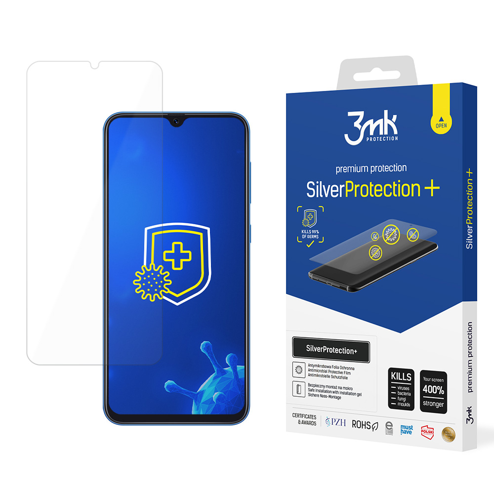 3mk SilverProtection+ – tālruņa ekrāna aizsargs modelim Samsung Galaxy A50