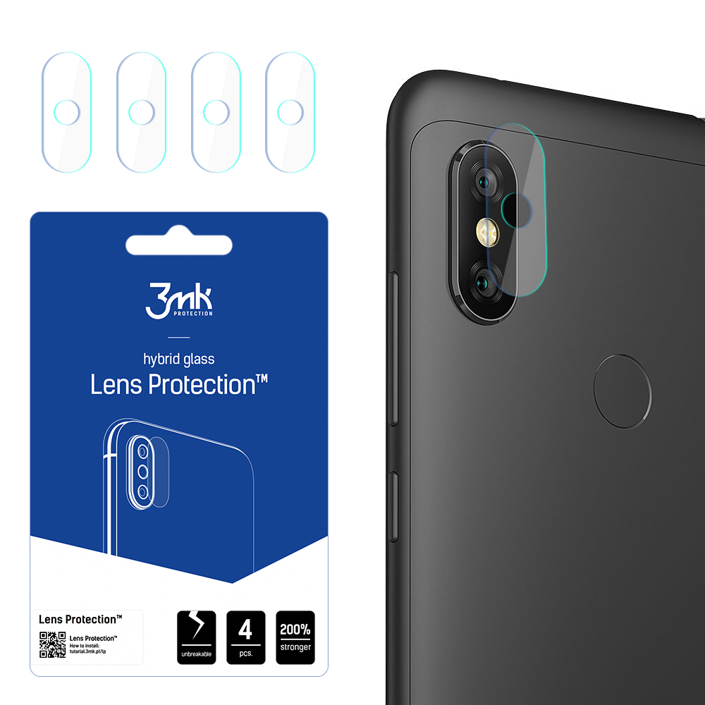 3mk Lens Protection – kameras objektīva aizsargs modelim Xiaomi Redmi Note 6 Pro Global
