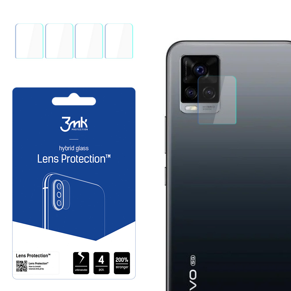 3mk Lens Protection – kameras objektīva aizsargs modelim Vivo V20 Pro 5G