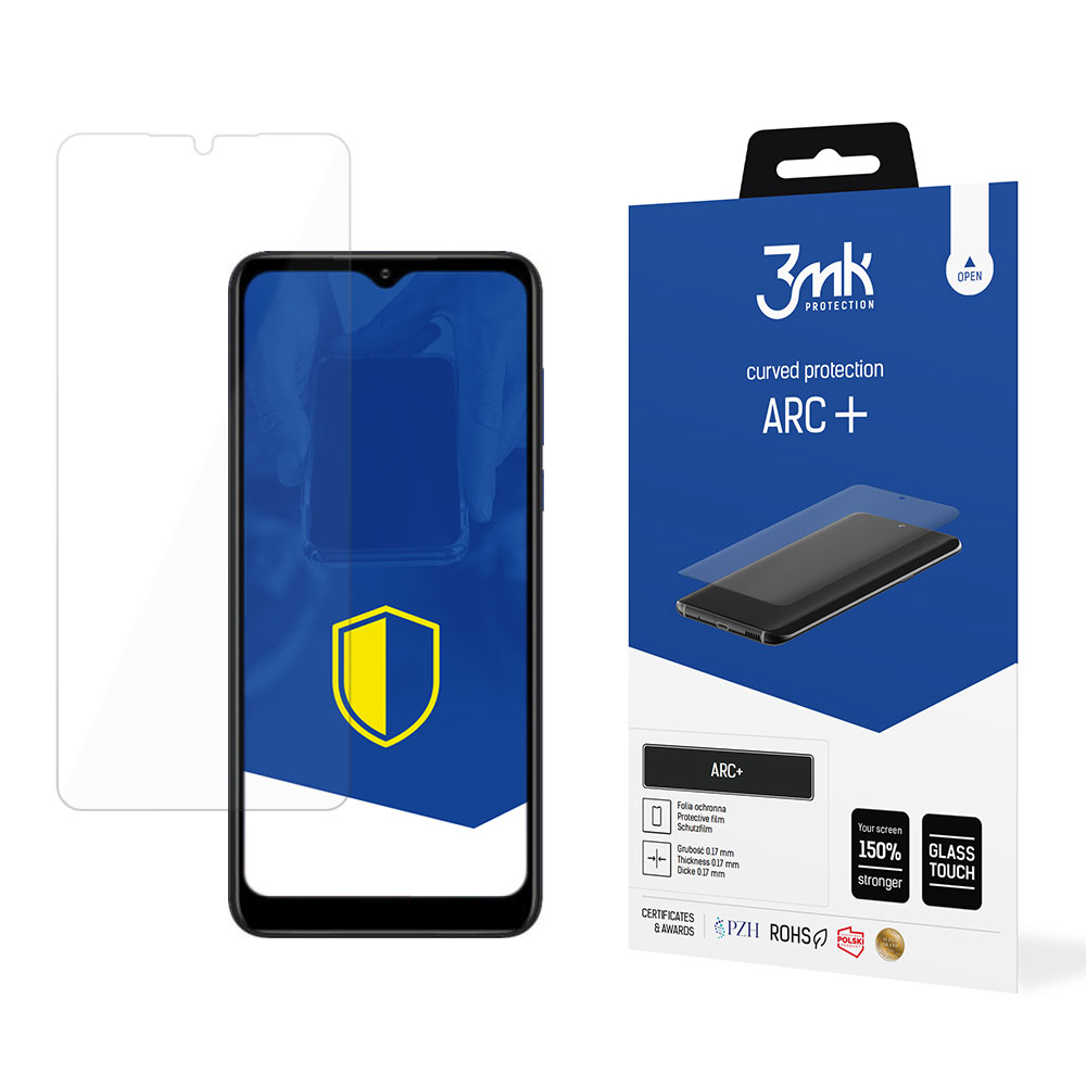 3mk ARC+ – tālruņa ekrāna aizsargs modelim Motorola Moto G Pure
