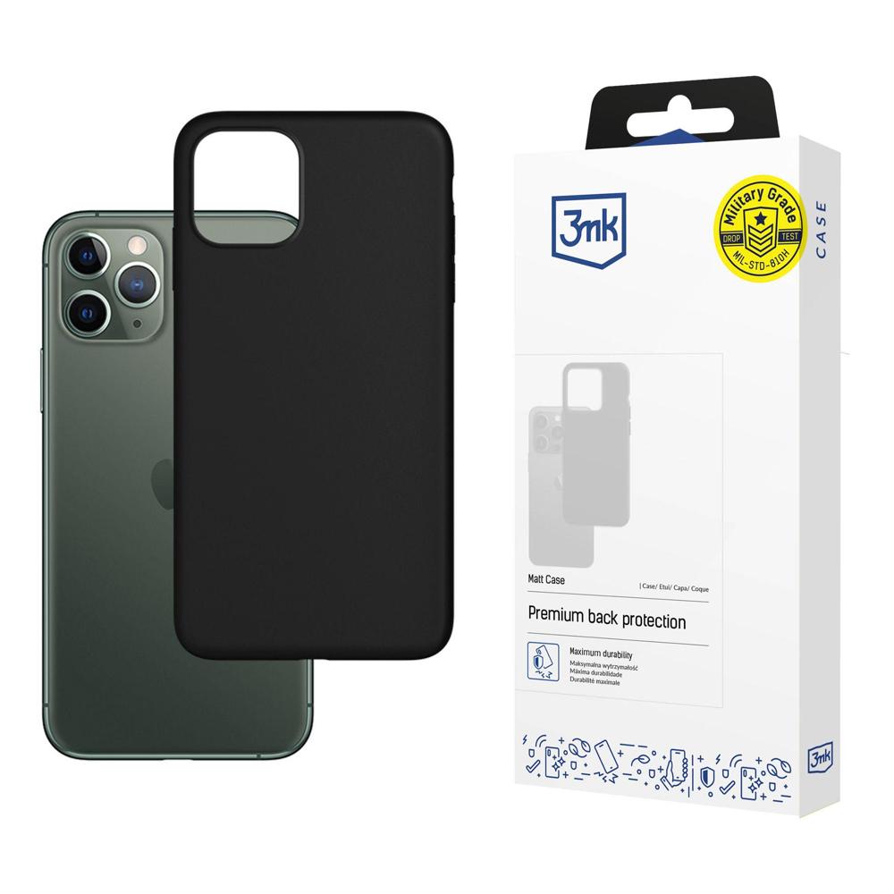 Apple iPhone 12 Pro Max - 3mk matēts apvalks melns