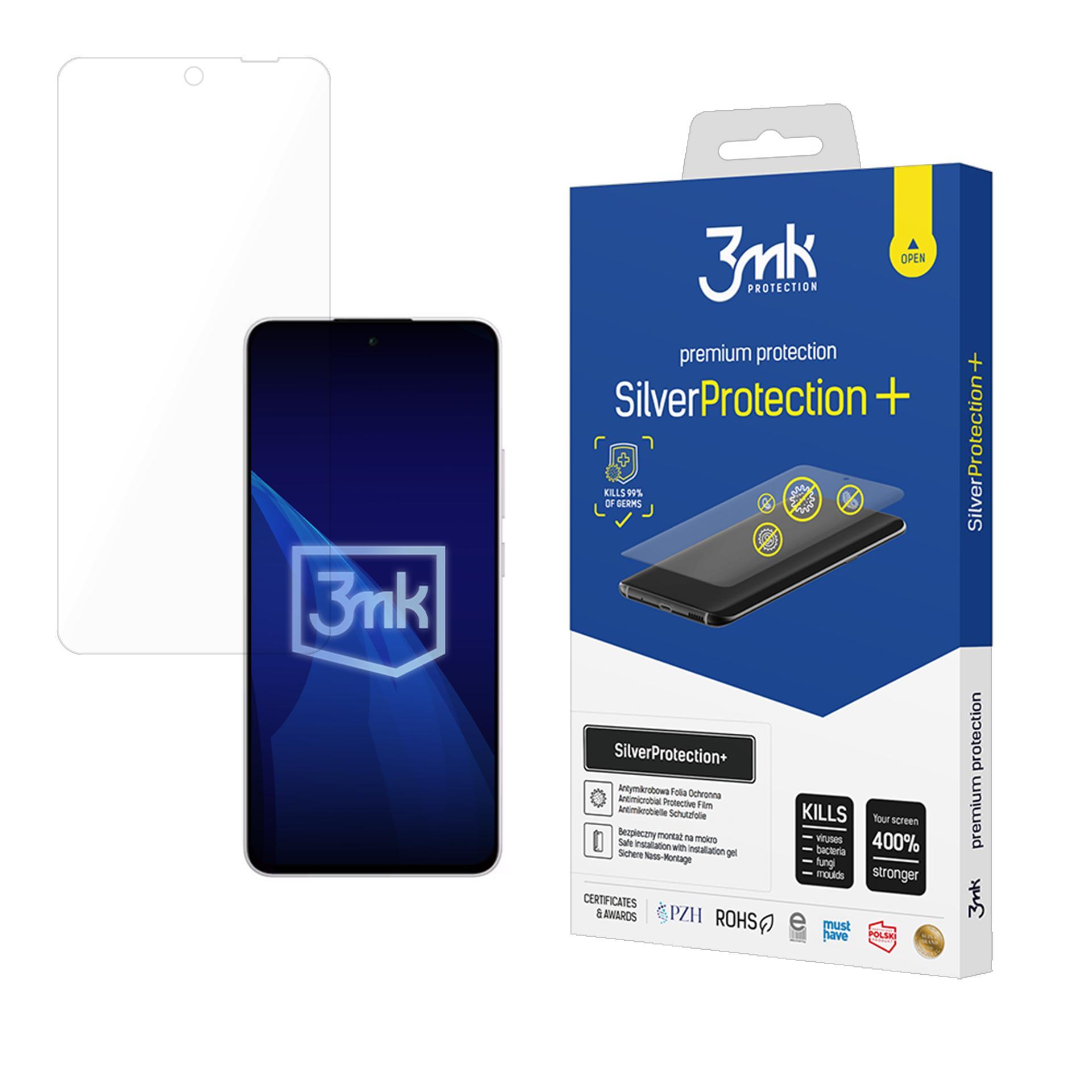 3mk SilverProtection+ – tālruņa ekrāna aizsargs modelim Oppo Reno 13F 4G/5G