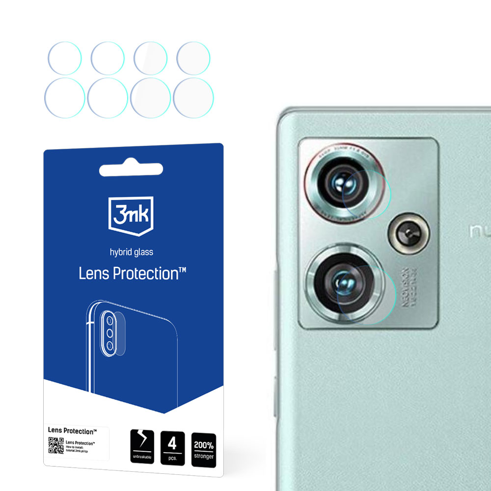 3mk Lens Protection – kameras objektīva aizsargs modelim Nubia Z50