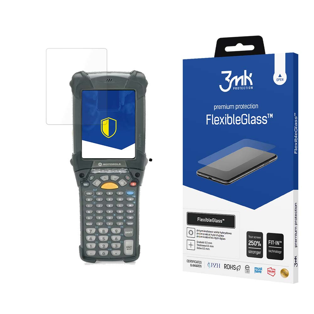 3mk FlexibleGlass™ hibrīdais stikls Motorola MC9090