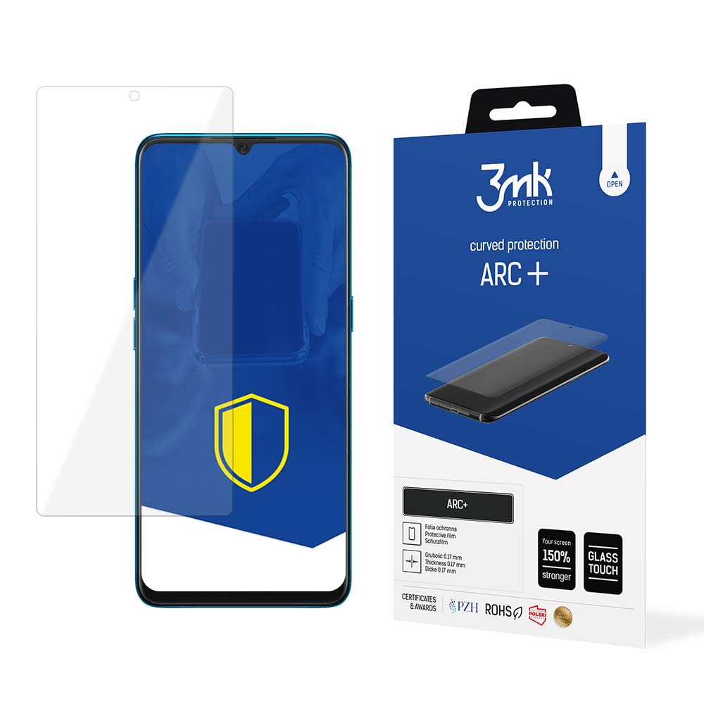 3mk ARC+ – tālruņa ekrāna aizsargs modelim Oppo A91