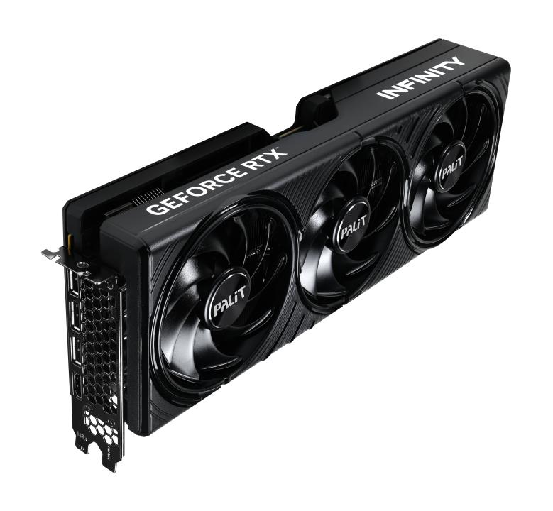 Palit GeForce RTX 5080 videokarte, 2295 MHz, 16 GB GDDR7, 256 biti, PCI Express 5.0, aktīvā dzesēšana, NE75080019T2-GB2035S