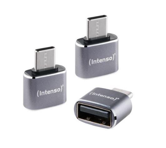 Intenso pārejas adapteris (7600113) – USB-A → USB-C