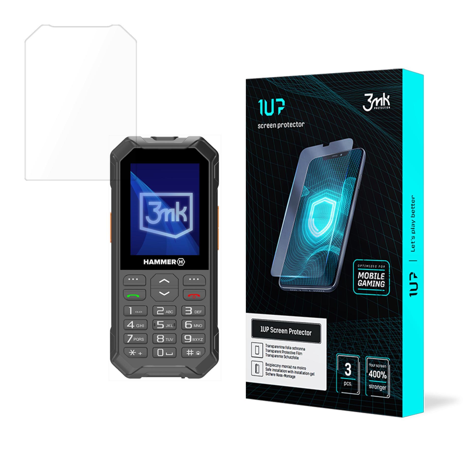 3mk 1UP – tālruņa ekrāna aizsargs modelim myPhone Hammer 6