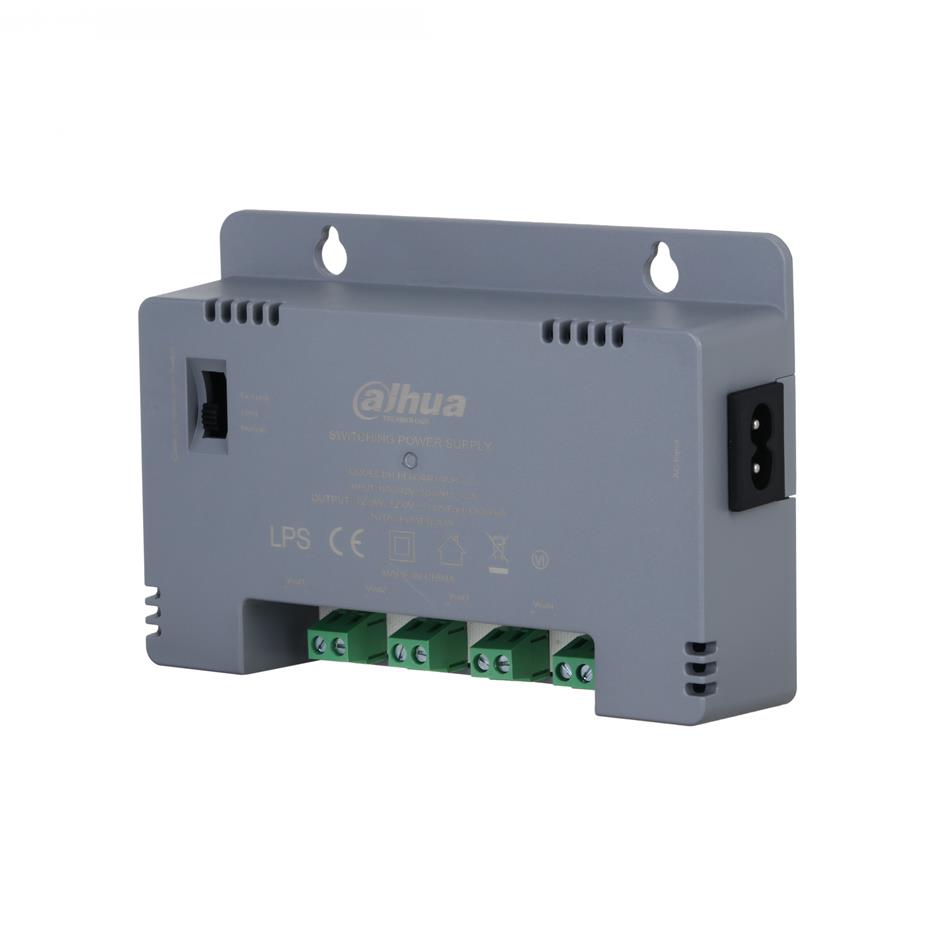 Dahua PFM344D-4CH-EN barošanas bloks, 12 V, 2,5 A
