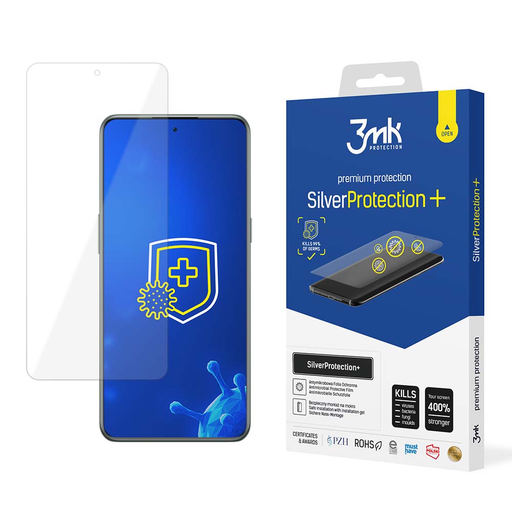 3mk SilverProtection+ – tālruņa ekrāna aizsargs modelim OnePlus 10T
