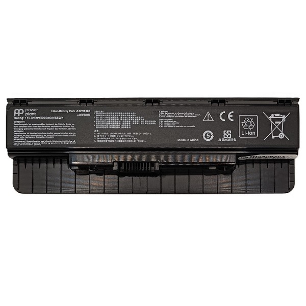 PowerPlant Klēpjdatora akumulators ASUS A32N1405, 5200