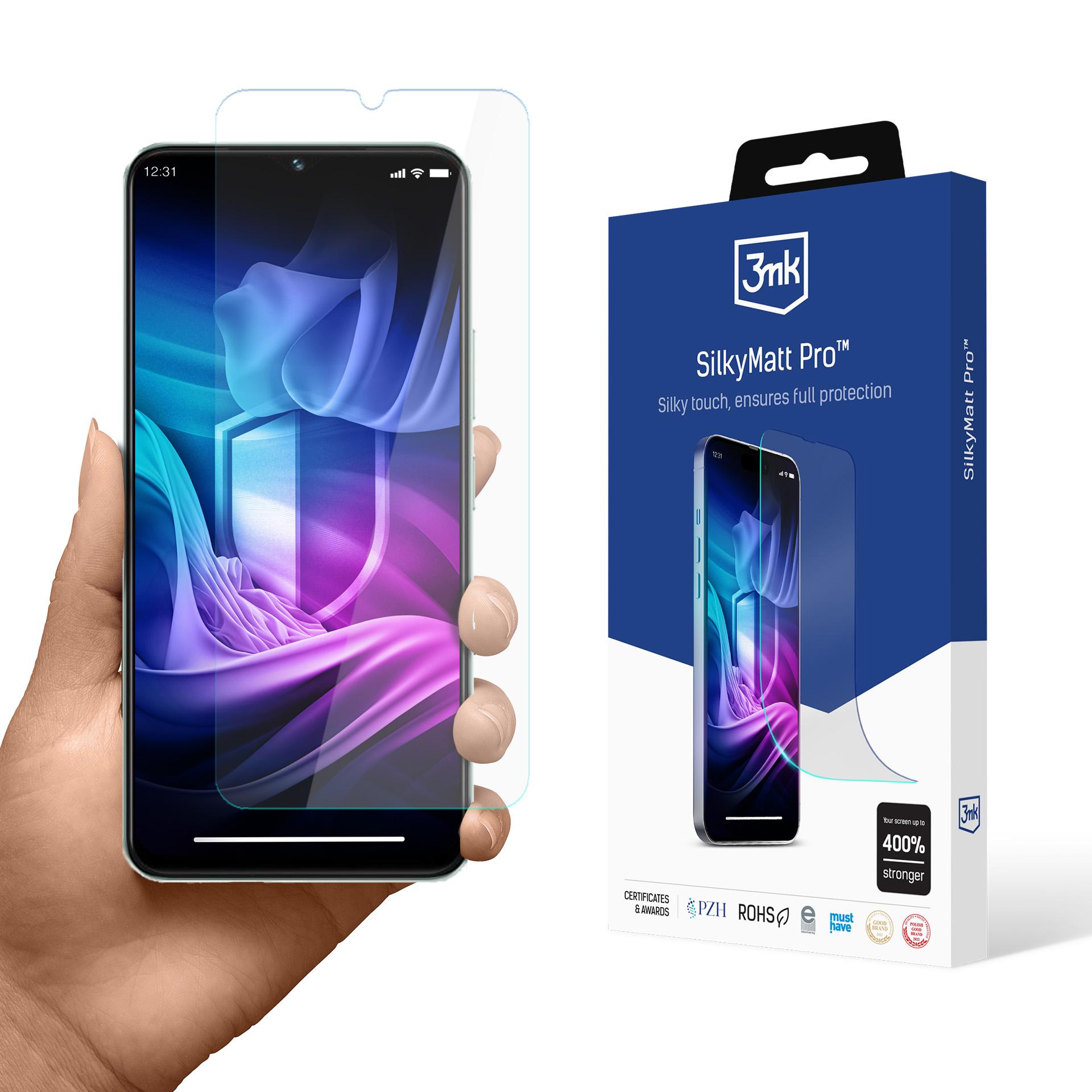 3mk Silky Matt Pro – tālruņa ekrāna aizsargs modelim Vivo Y18i