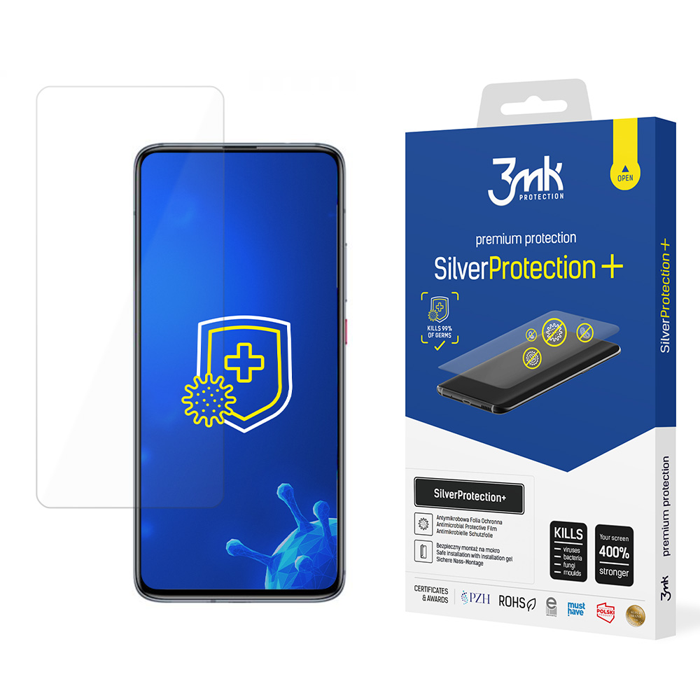3mk SilverProtection+ – tālruņa ekrāna aizsargs modelim Xiaomi POCO F2 Pro 5G