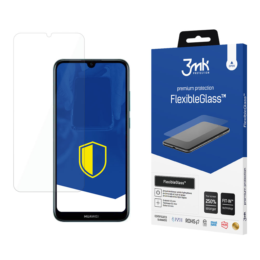 3mk FlexibleGlass™ hibrīdais stikls Huawei Y6 2019