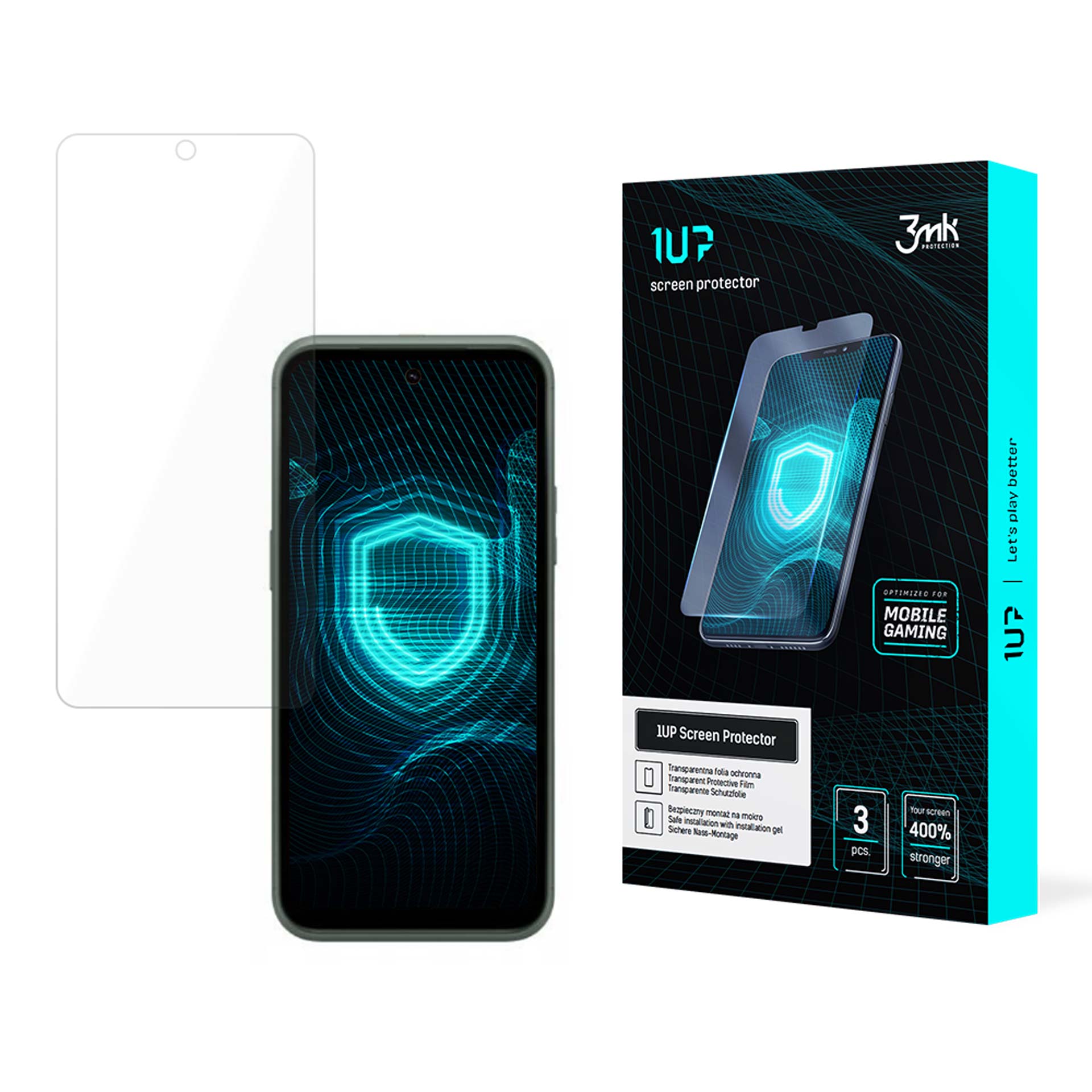 3mk 1UP – tālruņa ekrāna aizsargs modelim HMD XR21