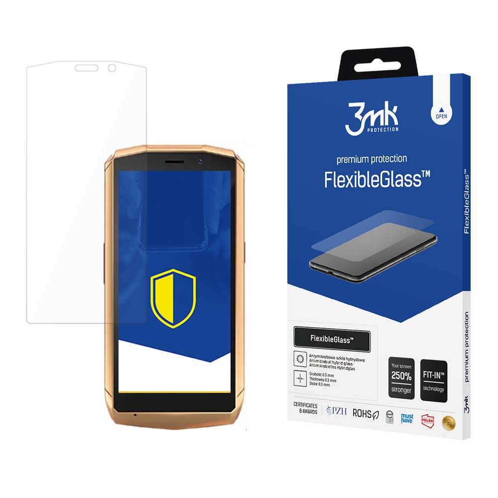 3mk FlexibleGlass – tālruņa ekrāna aizsargs modelim Cubot Pocket