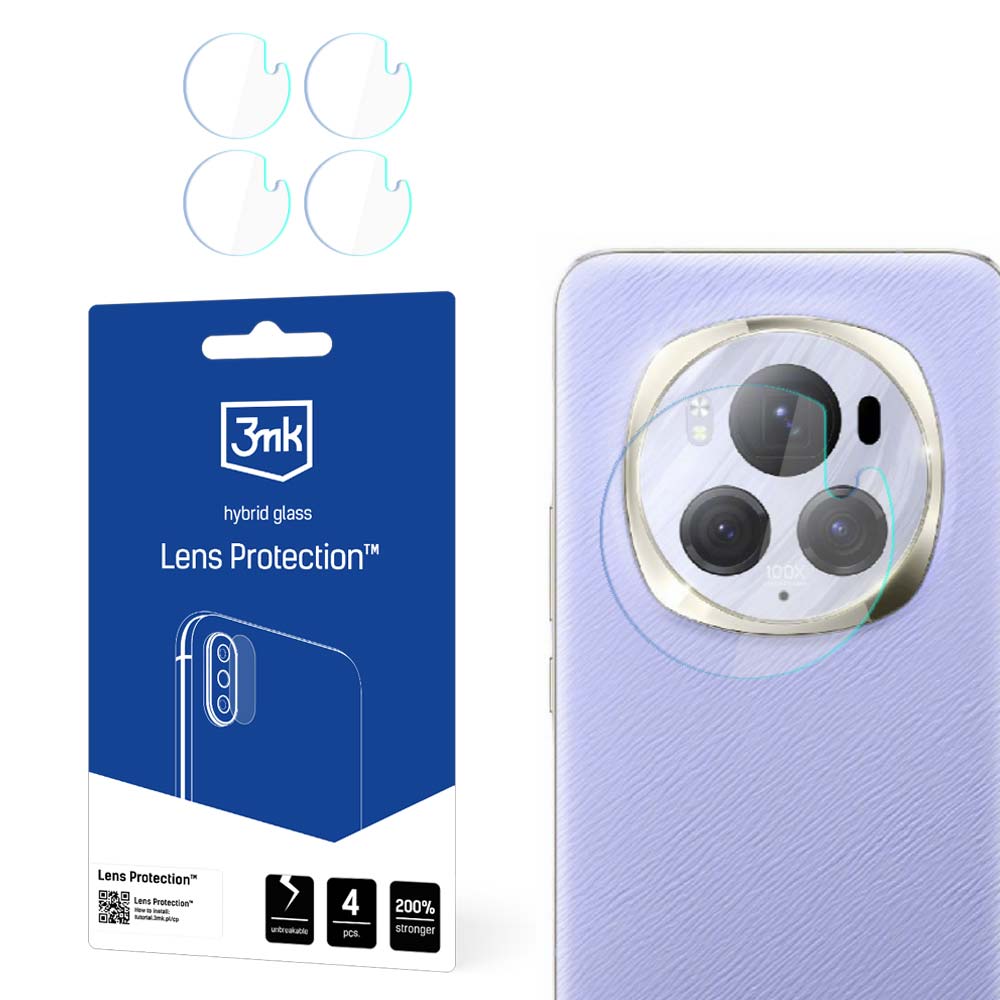 3mk Lens Protection™ hibrīdais kameras stikls Honor Magic6