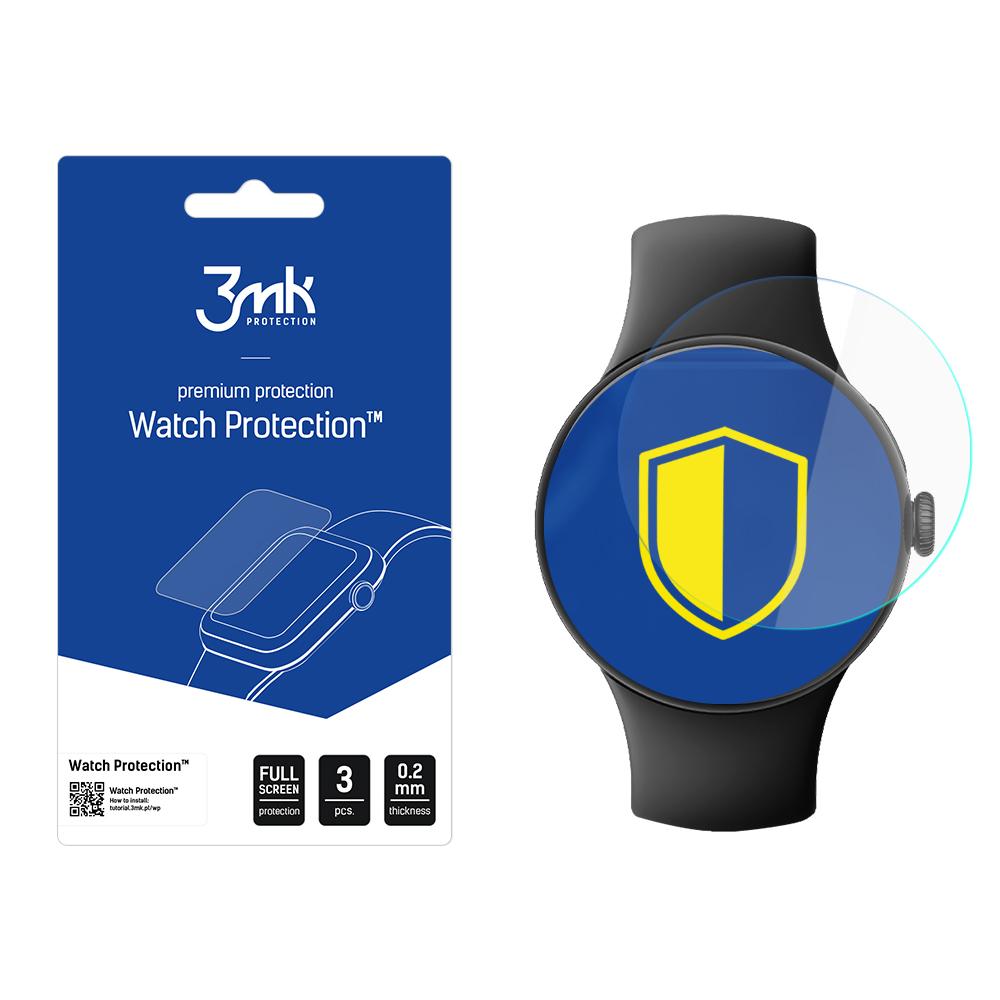 3mk Watch Protection ARC – viedpulksteņa ekrāna aizsargs modelim Google Pixel Watch 3 XL