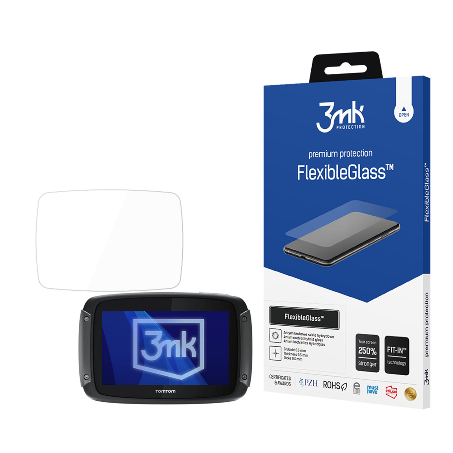 3mk FlexibleGlass hibrīdais stikls Tomtom Rider 550