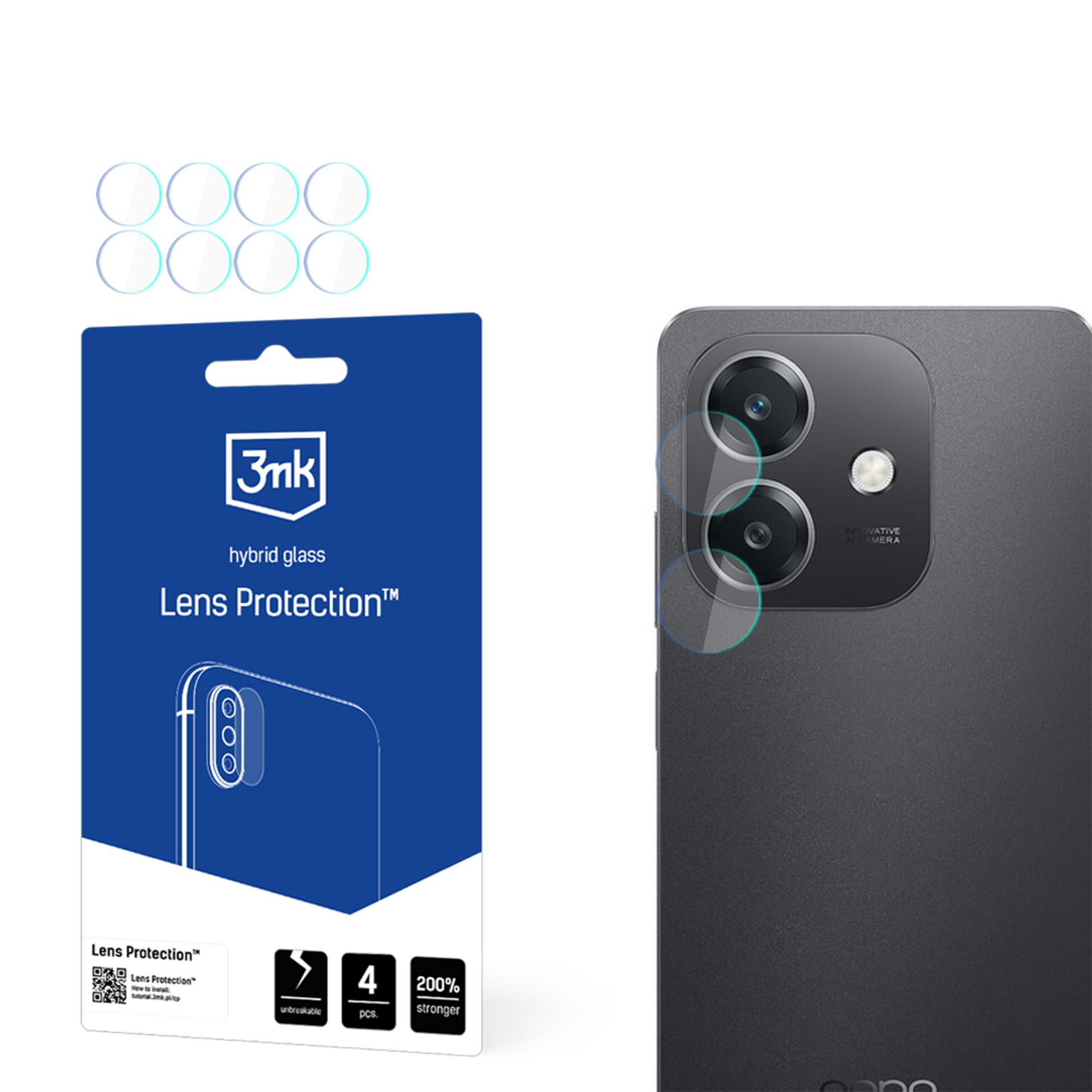 3mk Lens Protection – kameras objektīva aizsargs modelim Oppo A40