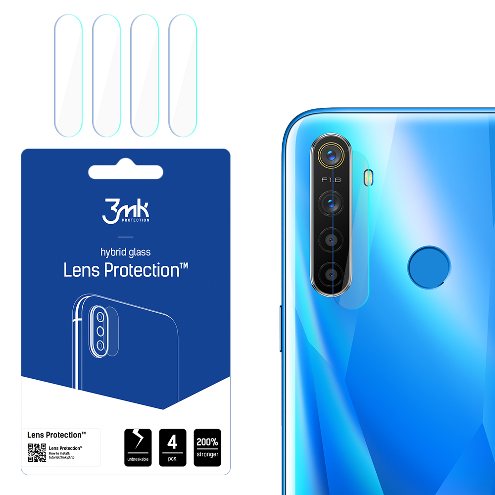 3mk Lens Protection – kameras objektīva aizsargs modelim Realme 5