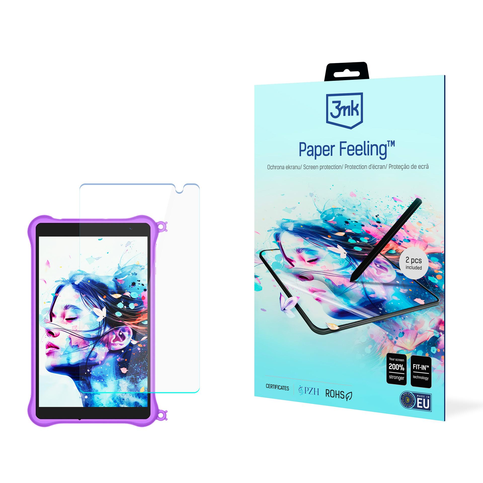 3mk Paper Feeling (līdz 11") – planšetdatora ekrāna aizsargs modelim Blackview Tab 50 Kids