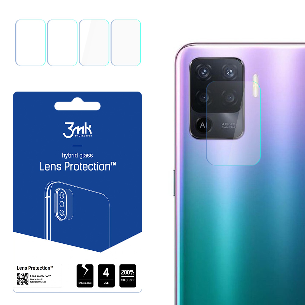3mk Lens Protection – kameras objektīva aizsargs modelim Oppo A94 4G