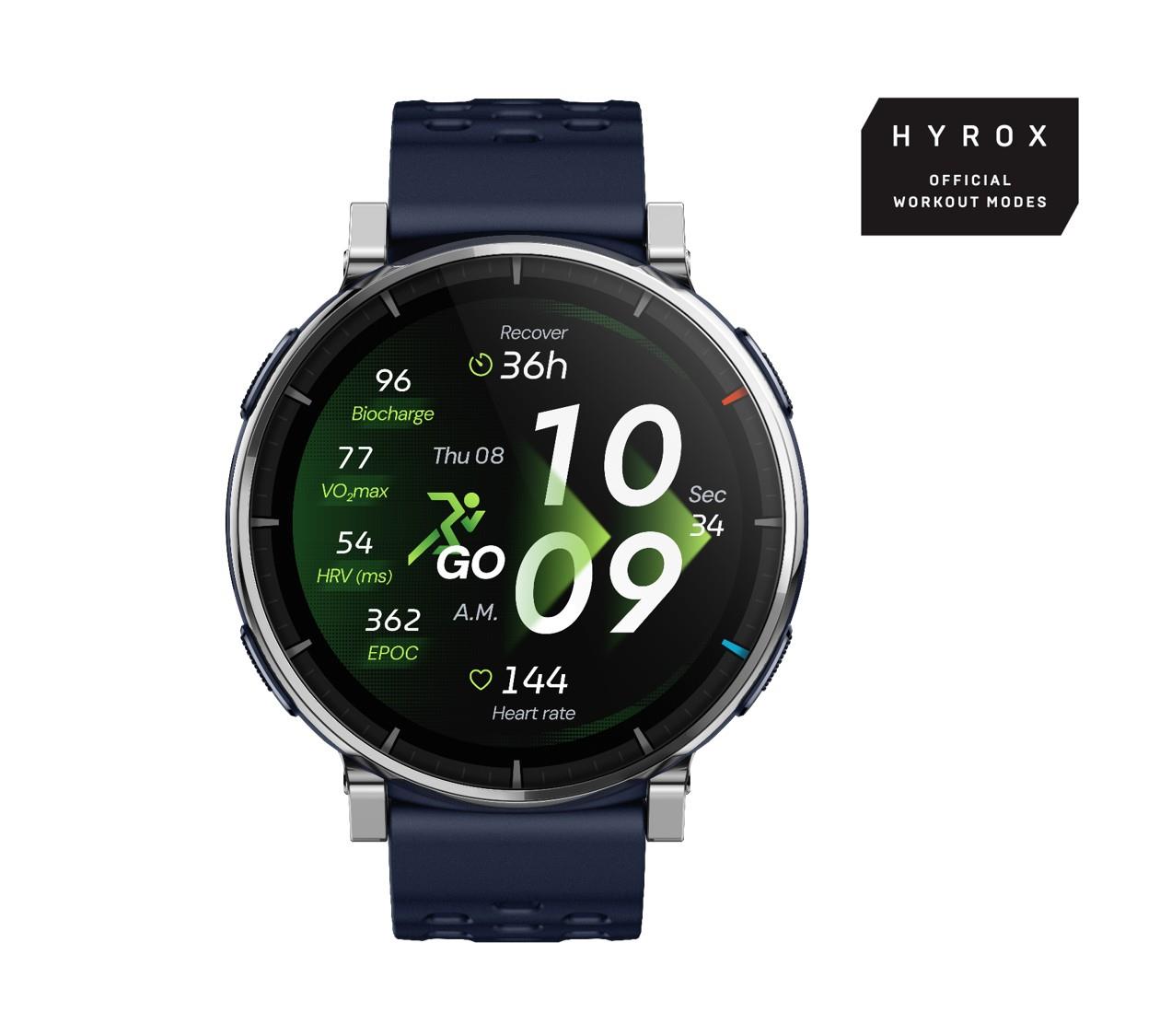 Amazfit viedpulkstenis Active 3 Pro (W2558GL2N) – Atlas zils