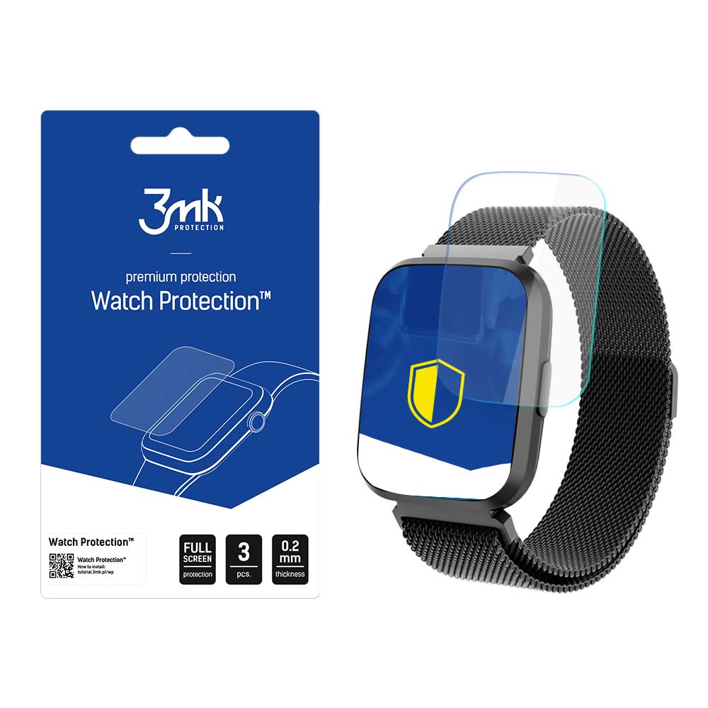 3mk Watch Protection ARC – viedpulksteņa ekrāna aizsargs modelim FOREVER ForeVigo 2 SW-310