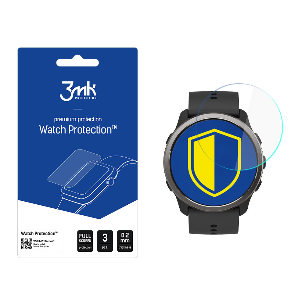 3mk Watch Protection FlexibleGlass – viedpulksteņa ekrāna aizsargs modelim Suunto 5 Peak