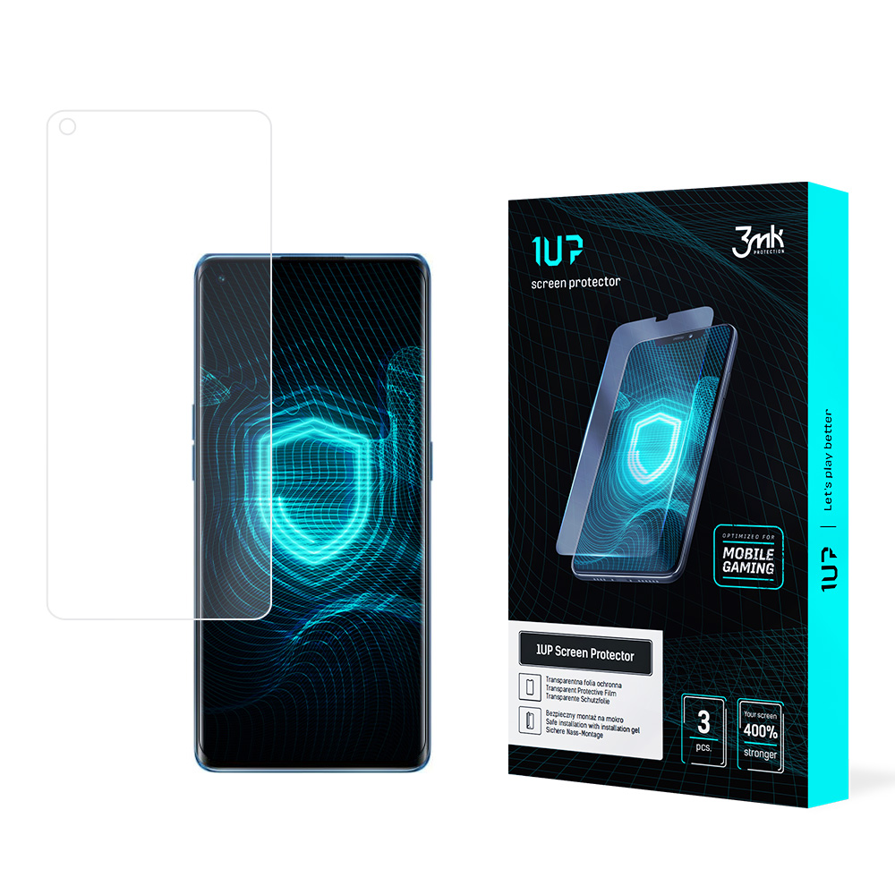 3mk 1UP – tālruņa ekrāna aizsargs modelim Oppo Reno 6 5G