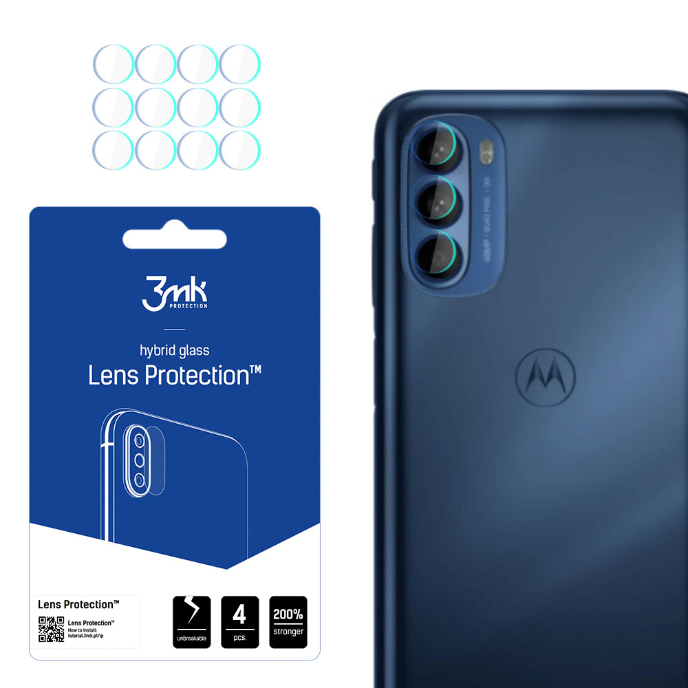 3mk Lens Protection – kameras objektīva aizsargs modelim Motorola Moto G41
