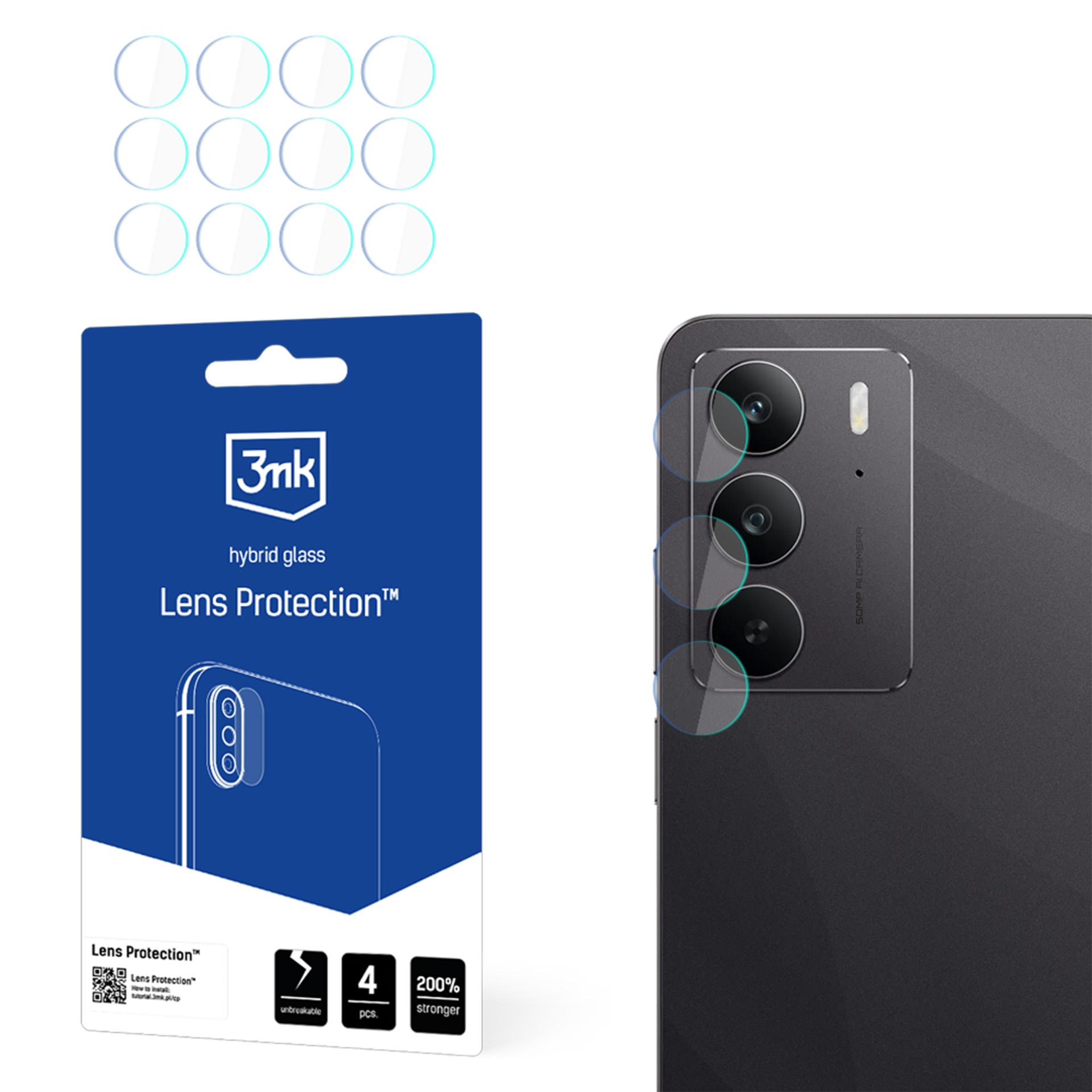 Kameras lēcas stikls 3mk lēcas aizsardzība Realme C75x