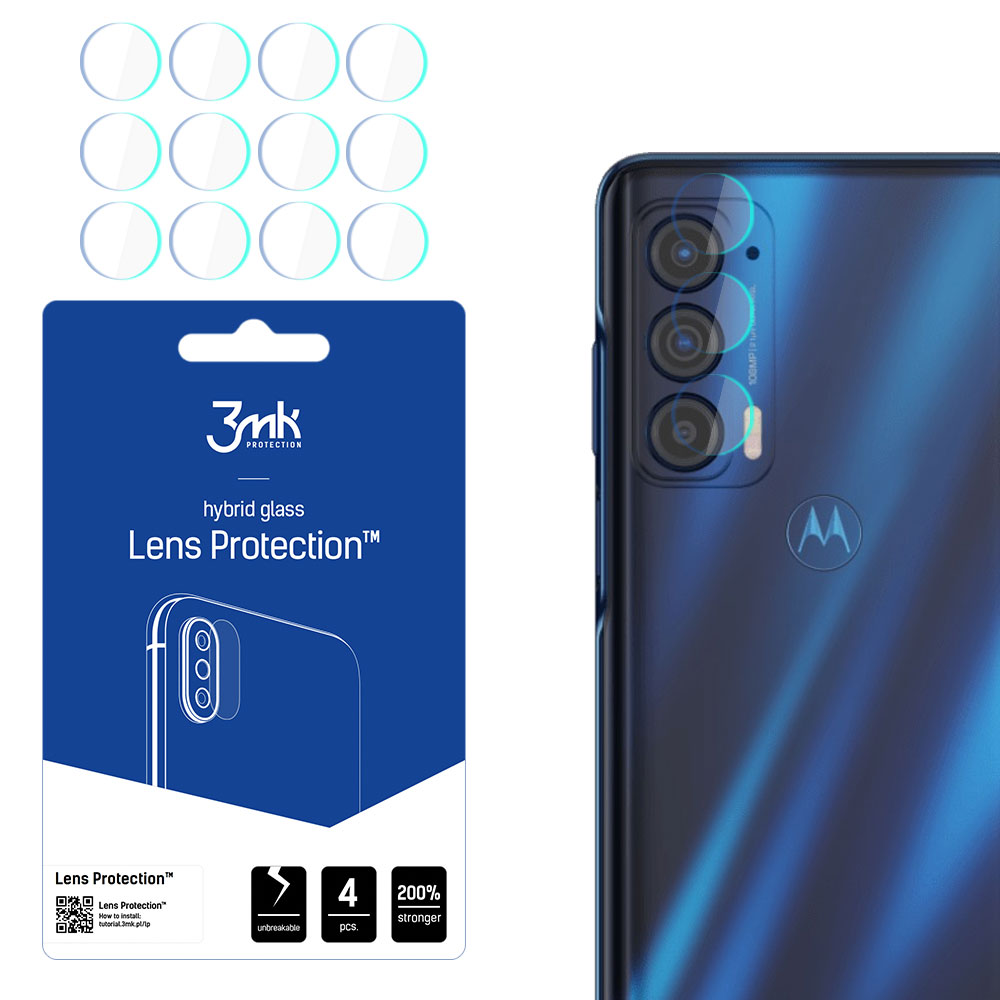 3mk Lens Protection – kameras objektīva aizsargs modelim Motorola Edge 2021