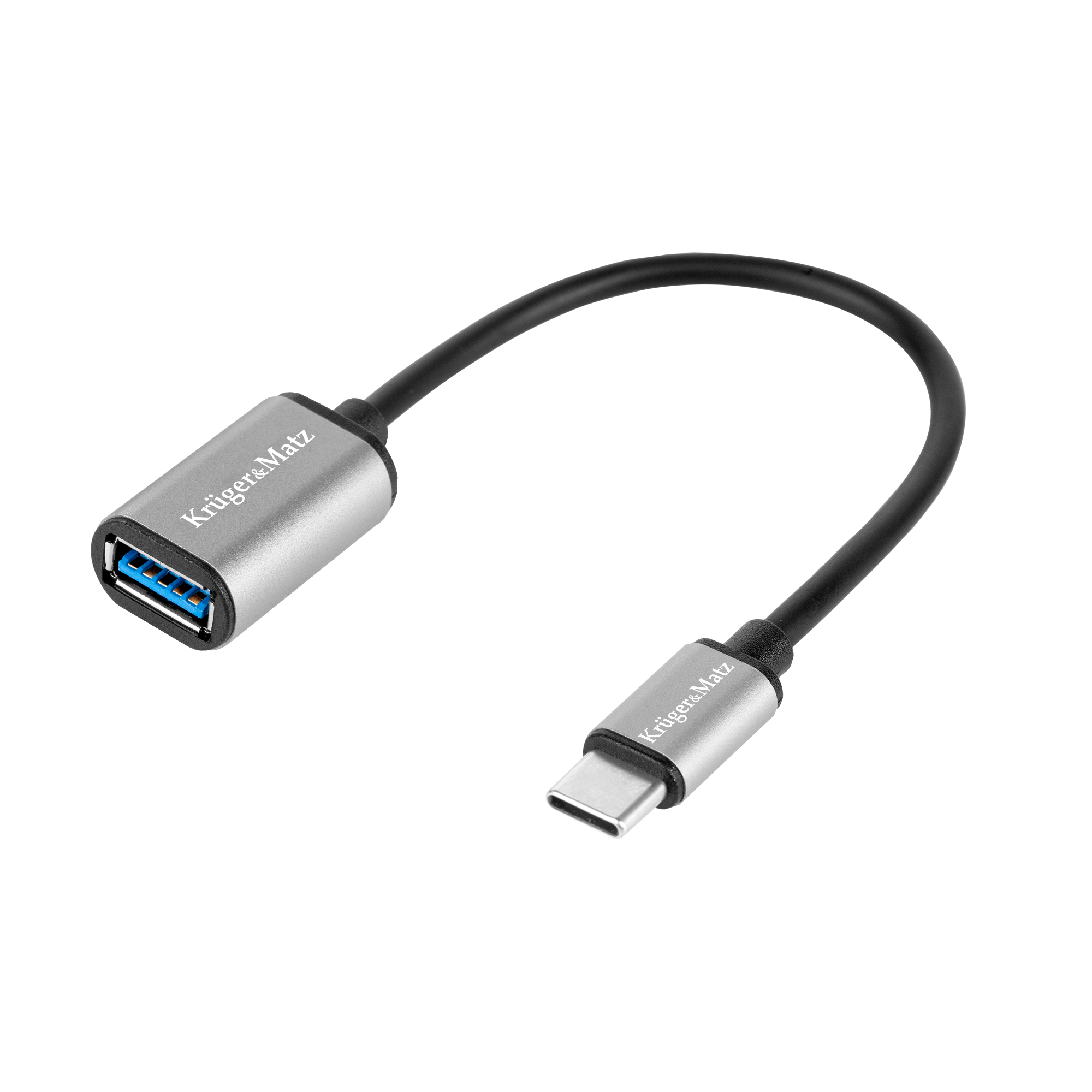 Kruger&Matz Basic OTG adapteris, USB 3.0 A ligzda – USB-C spraudnis