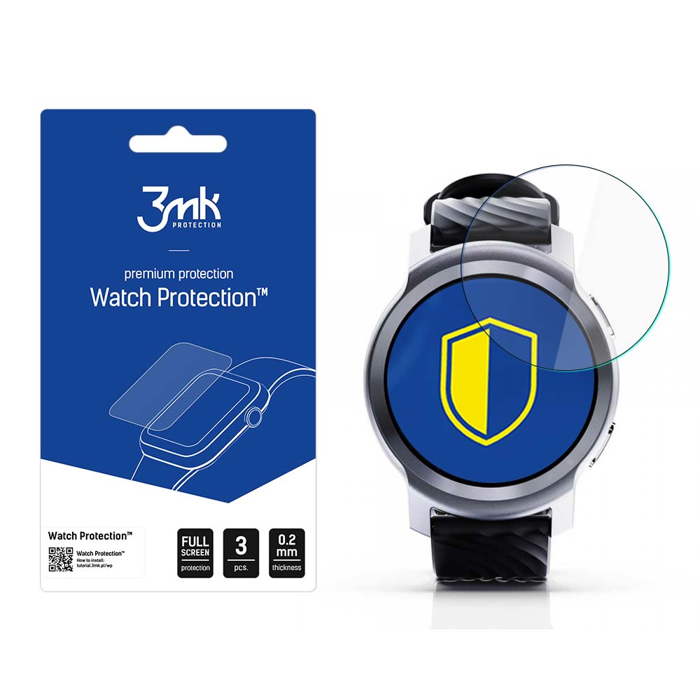3mk Watch Protection FlexibleGlass – viedpulksteņa ekrāna aizsargs modelim Motorola Moto Watch 100