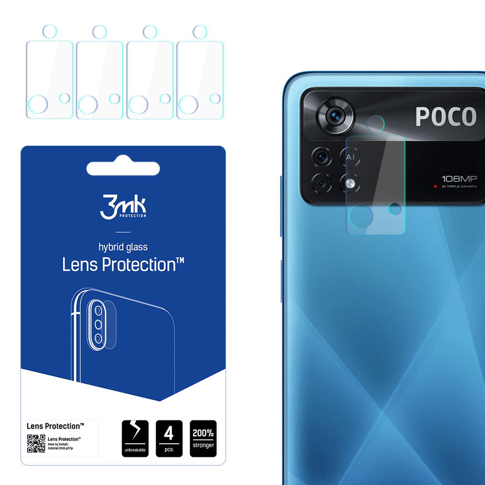3mk Lens Protection – kameras objektīva aizsargs modelim Xiaomi POCO X4 Pro 5G