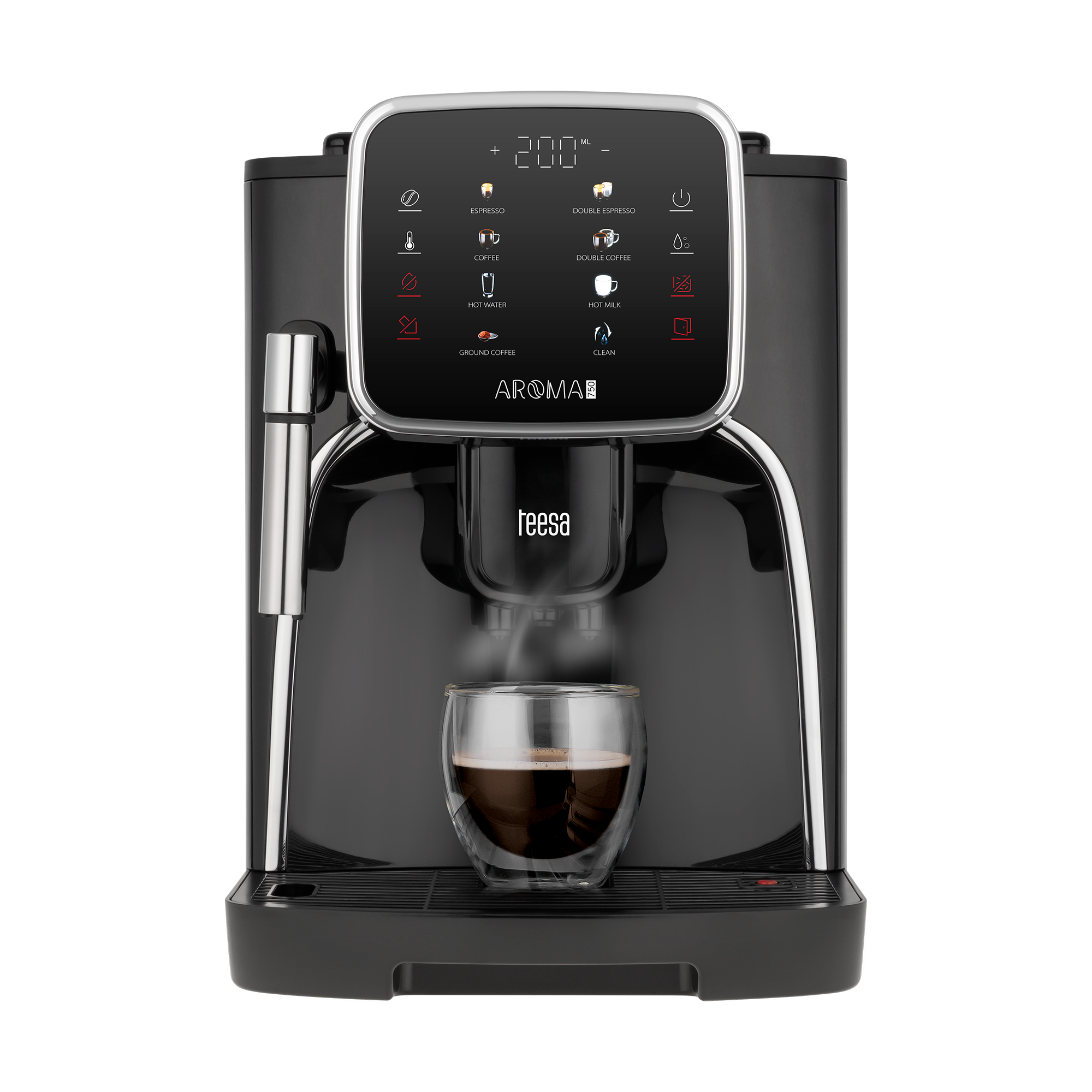 TEESA AROMA 750 automātiskais kafijas automāts ar dzirnaviņām