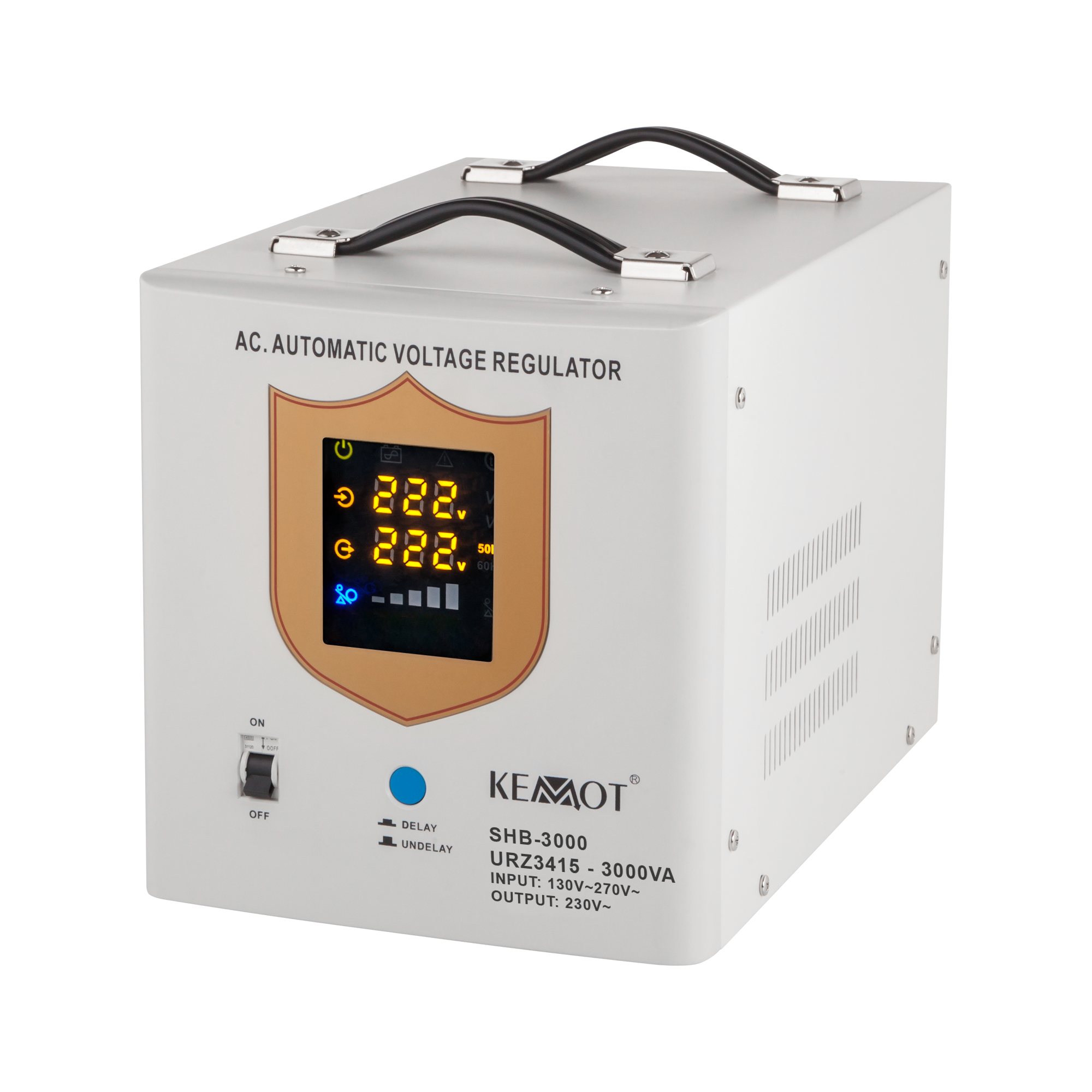 Automātiskais sprieguma stabilizators KEMOT SHB-3000