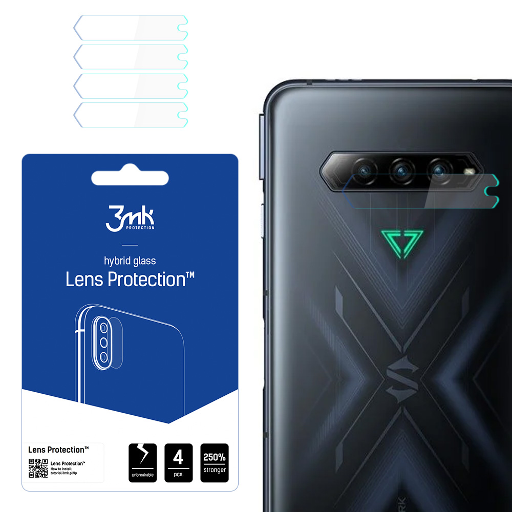 3mk Lens Protection – kameras objektīva aizsargs modelim Xiaomi Black Shark 4 Pro 5G