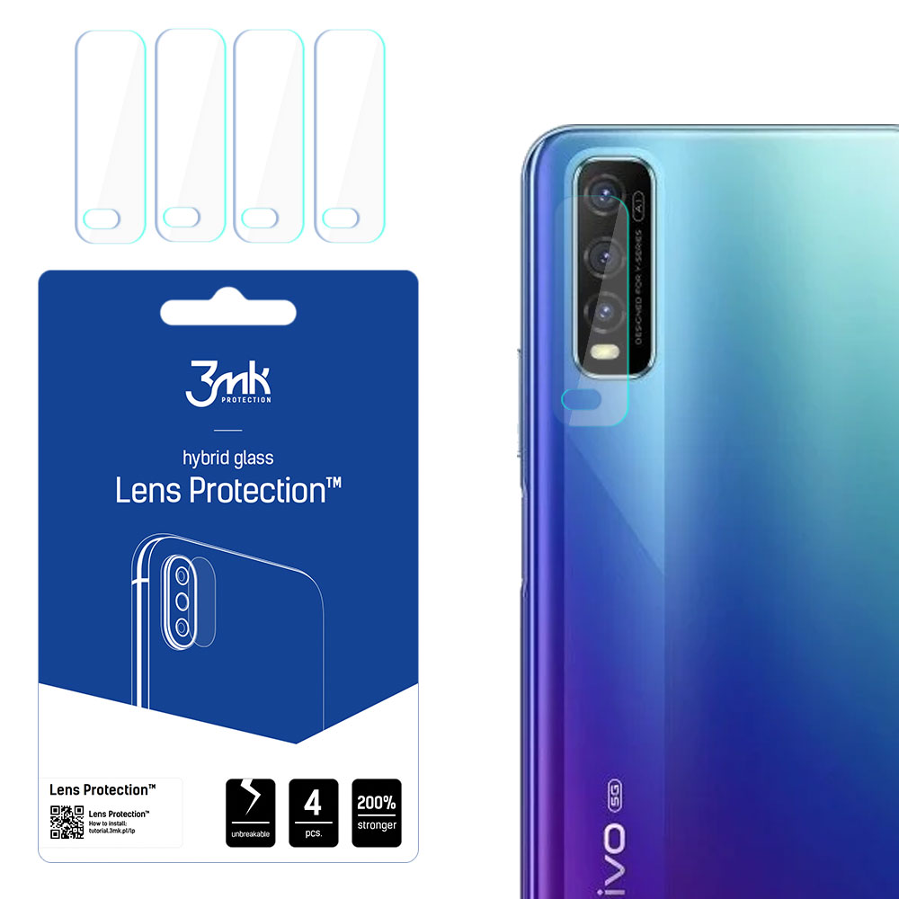 3mk Lens Protection – kameras objektīva aizsargs modelim Vivo Y70T