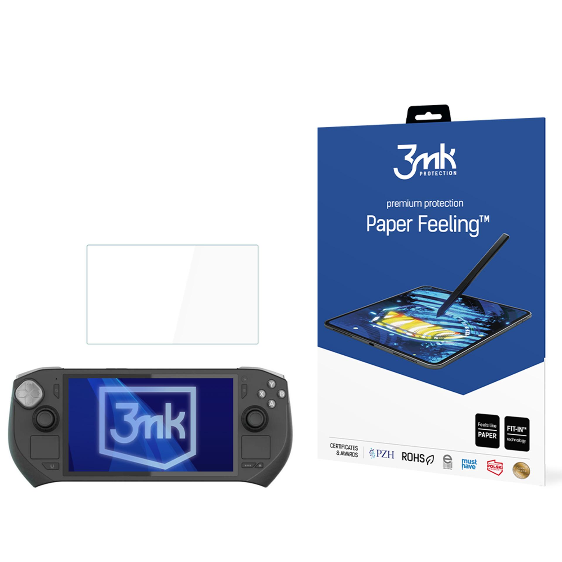 3mk Paper Feeling (līdz 8.3") – planšetdatora ekrāna aizsargs modelim Zotac Gaming Zone