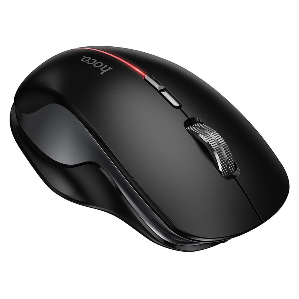 Bezvadu pele Hoco GM40 RGB melns