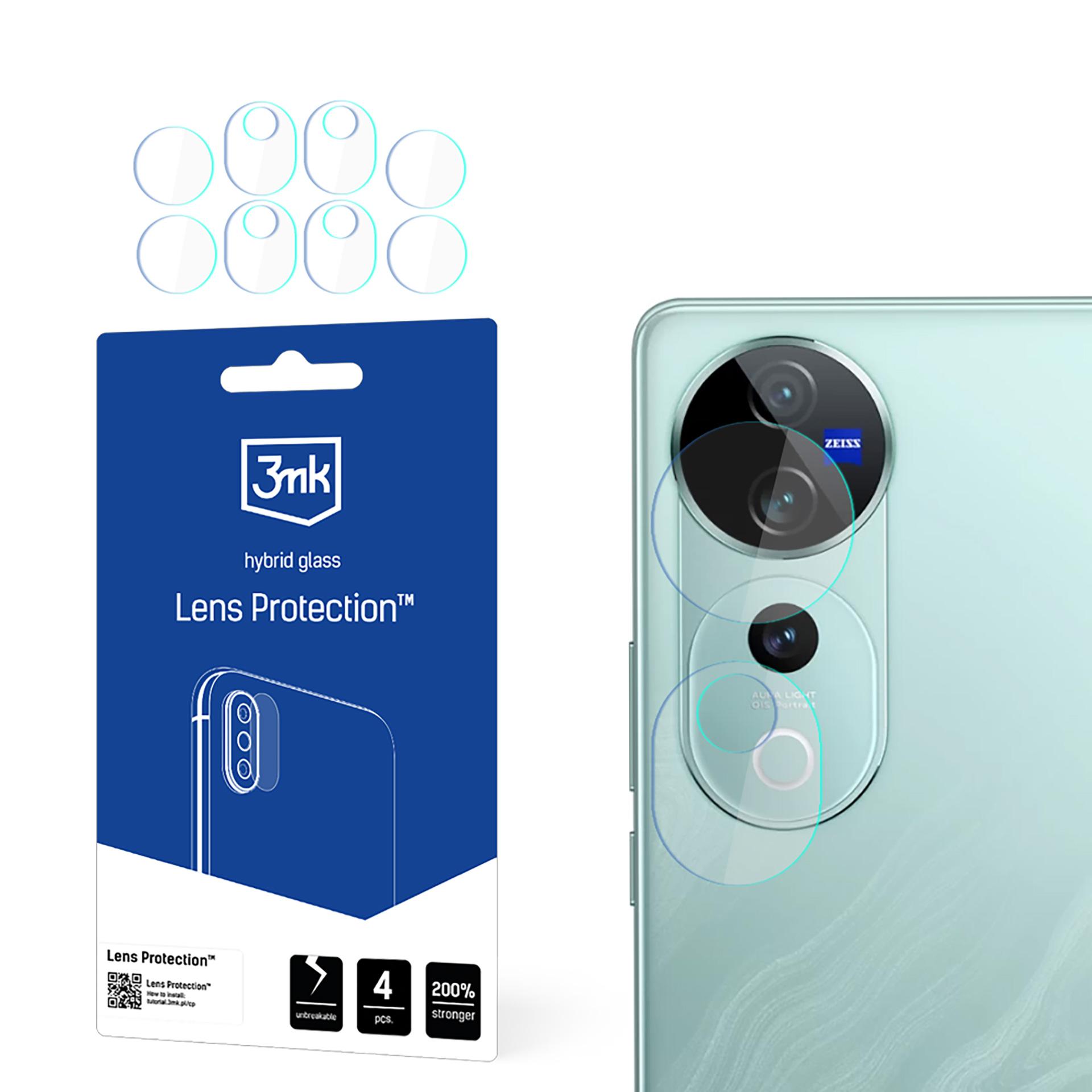 3mk Lens Protection – kameras objektīva aizsargs modelim Vivo V40 Pro 5G