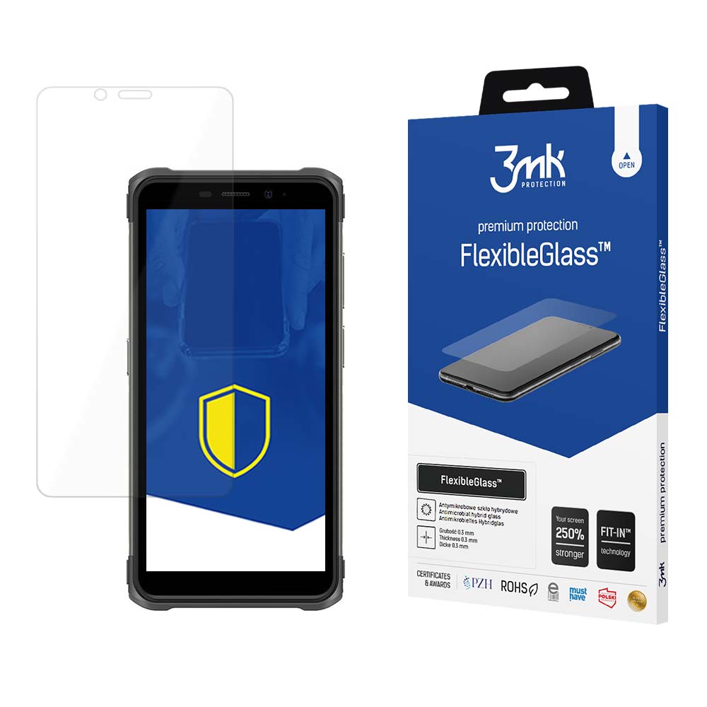 3mk FlexibleGlass – tālruņa ekrāna aizsargs modelim Ulefone Armor X10 Pro