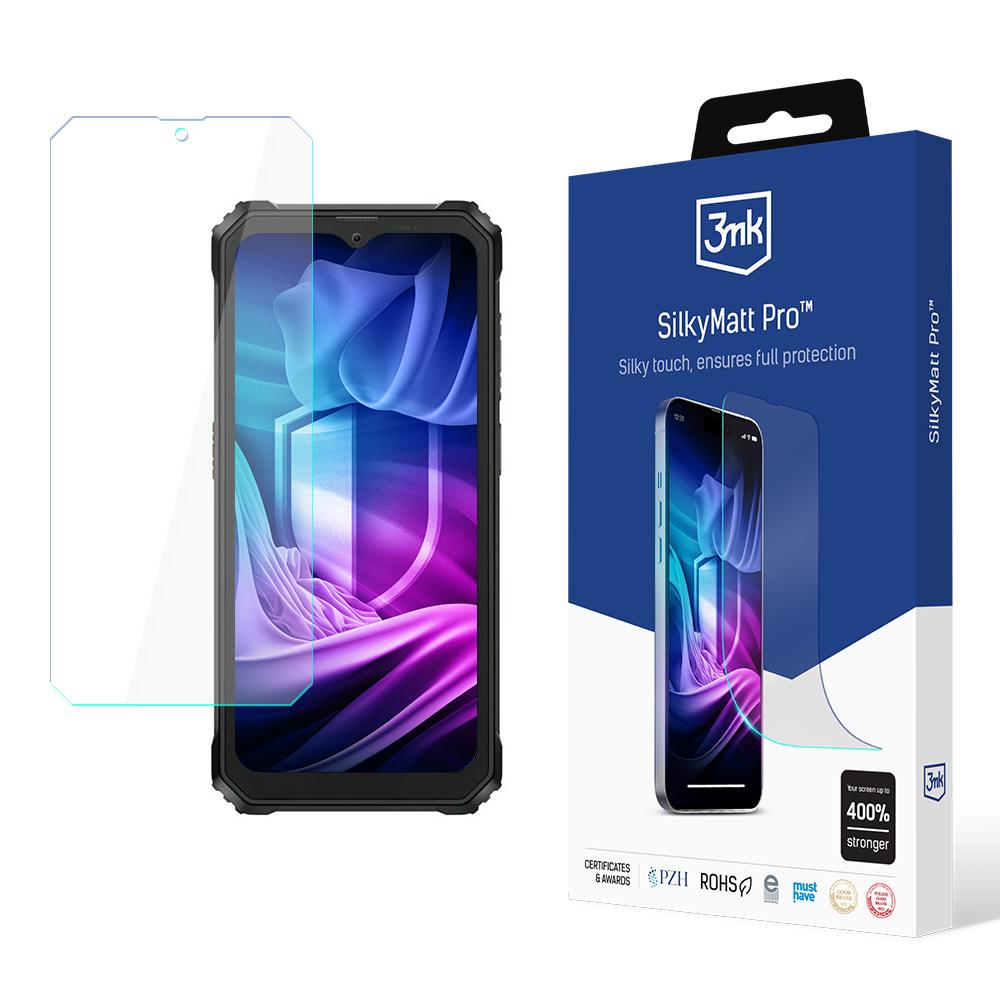 3mk Silky Matt Pro – tālruņa ekrāna aizsargs modelim Blackview BV6200 / BV6200 Pro