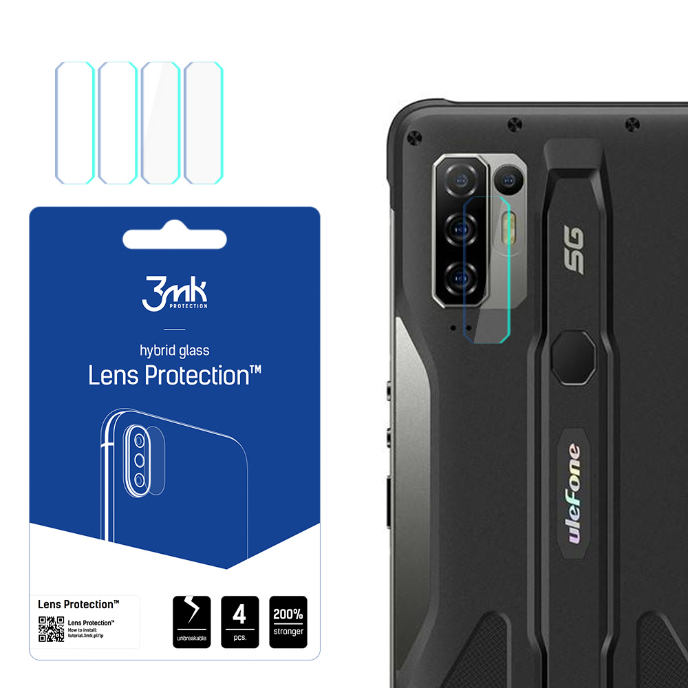 3mk Lens Protection – kameras objektīva aizsargs modelim Ulefone Armor 10 5G