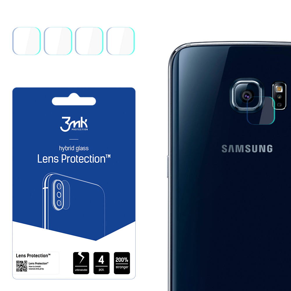 3mk Lens Protection – kameras objektīva aizsargs modelim Samsung Galaxy S6 Edge
