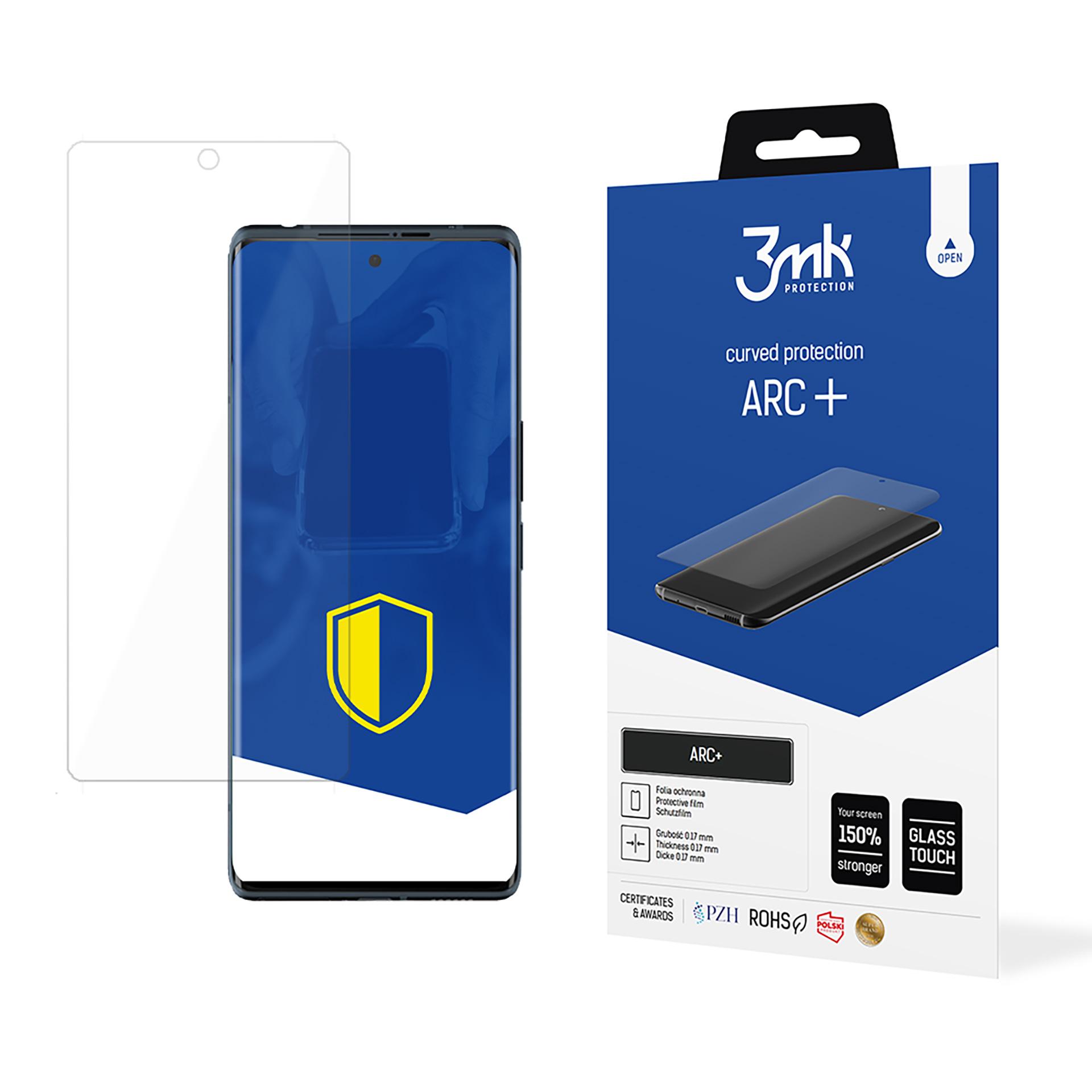 3mk ARC+ – tālruņa ekrāna aizsargs modelim HTC U24 Pro