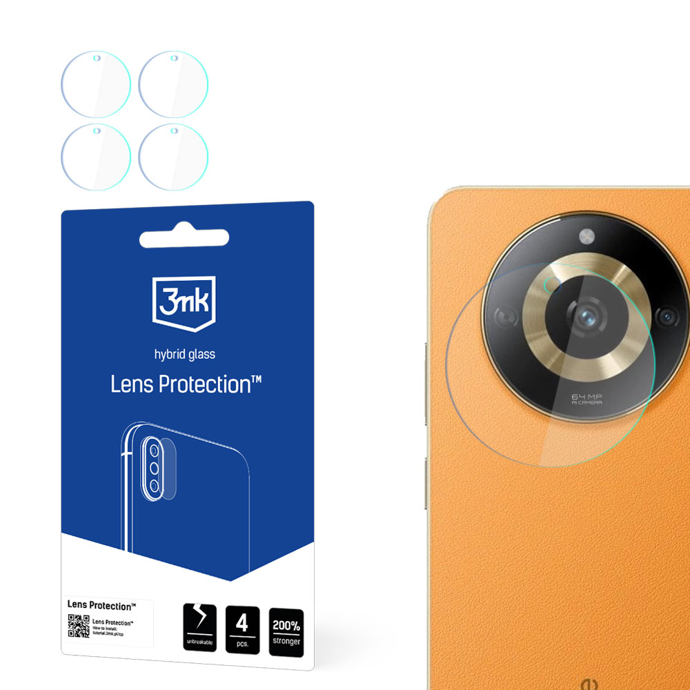 3mk Lens Protection – kameras objektīva aizsargs modelim Realme 11